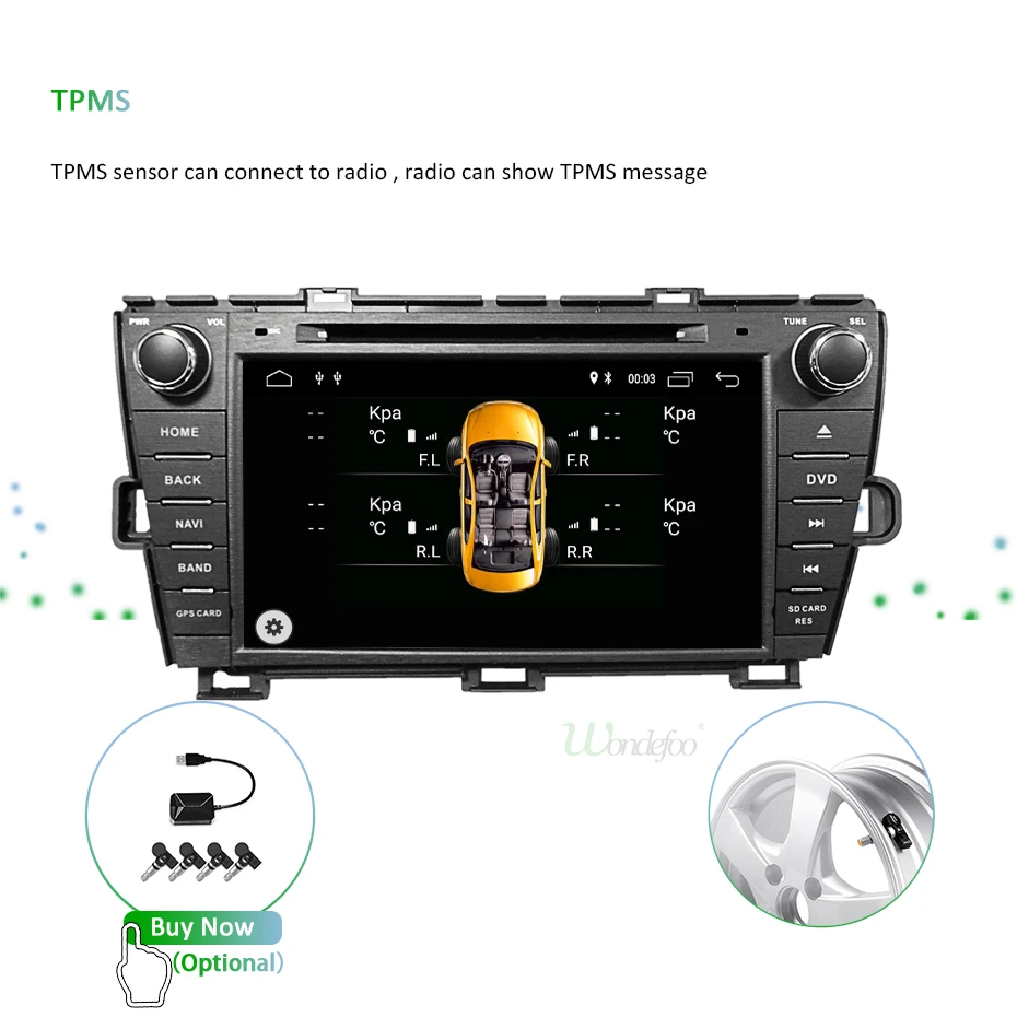 Best 64G DSP IPS Android 9.0 AV Output 2 DIN CAR DVD PLAYER For Toyota Prius 2009-2013 GPS Navigation Stereos Multimedia Screen Radio 26