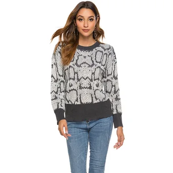 

Acrylic Slim Women Knitwear 2019 New Fashion Jacquard Green Grey Khaki Womens Outwear Sweater Winter Womens Slim Casual Sweater