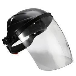 Анти-шок сварочные Шлем Щит маски припоя прозрачные линзы лица глаз Защитите Щит анти-шок безопасности маска