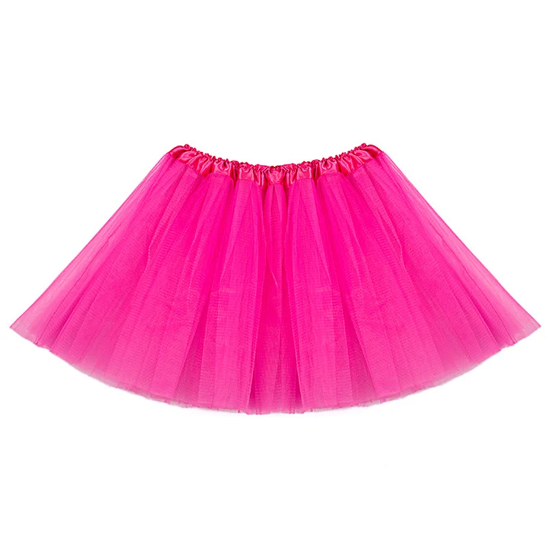 Fashion Sweet Girls Skirt Net Yarn Mini Tutu Skirt Dance Wear Princess Ball Gown Skirt 7 Colors