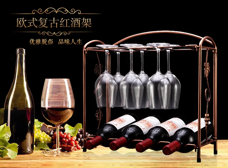 Us 35 99 Deal Tabletop Wine Bottle Rack Holder Countertop Glass Stemware Metal 4 Storage Display Stand In - Tabletop Wine Bottle And Glass Holder Us 35 99 Deal Tabletop Wine Bottle Rack Holder Countertop Glass Stemware Metal 4 Storage Display Stand In - Tabletop Wine Bottle And Glass Holder