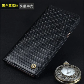 

2017 Newest Cow Genuine Leather Case for Samsung Galaxy S8/S8 Plus Business Flip Phone Cases Cover Bag for Samsung S8 S8plus