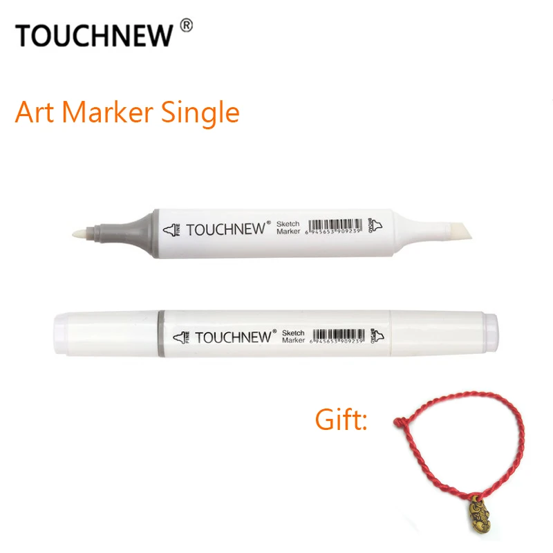 

TOUCHNEW 0# Colorless Blender Marker Alcohol Based Ink Double Head Sketch Markers Set For Artist Manga Painting Blender Supplie