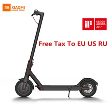 2018 Original font b Xiaomi b font Mijia M365 Smart Electric Scooter Foldable Skate Board For