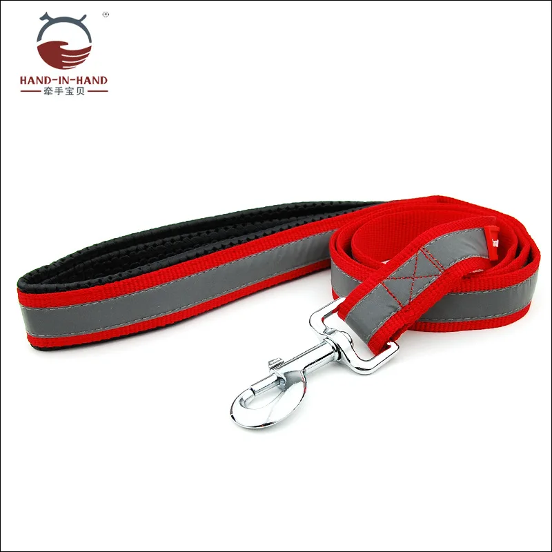 

Dog Leashes Pet Products Medium Large Dog Reflective Nylon Padded leashes