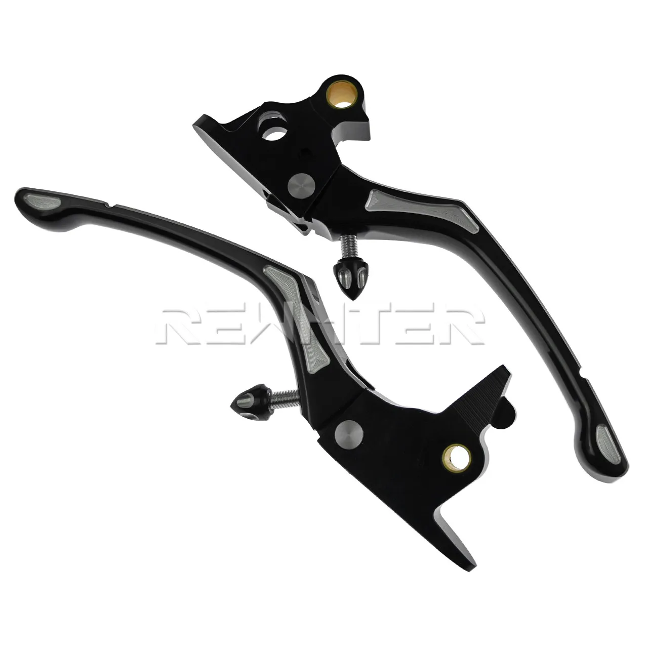 Para Harley Touring Road King embrague palancas de freno de motocicleta mango regulador palancas para modelos Harley Touring 2017-2019 Para Harley Touring Road King embrague palancas de freno de motocicleta mango regulador palancas para modelos Harley Touring 2017-2019