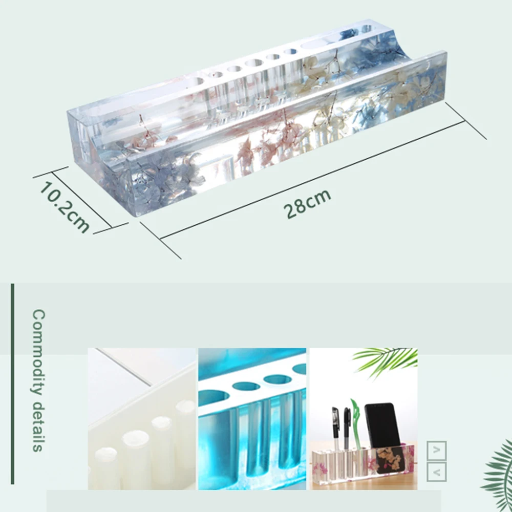 

Multi-funcational Mould DIY Handmade Silicone Small Craft Flower Planter Concrete Cement Clay Pot Mold