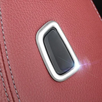 

ABS Plastic Chrome For BMW 5 Series G30 2017 2018 Car Seat adjustment Switch Button cover trim Interior accessories styling