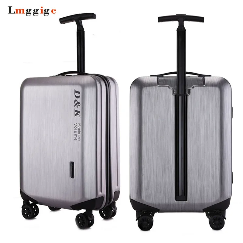 High quality Rolling Travel Luggage Suitcase bag,New Fashion ABS+PC Trolley Case, Customs Lock