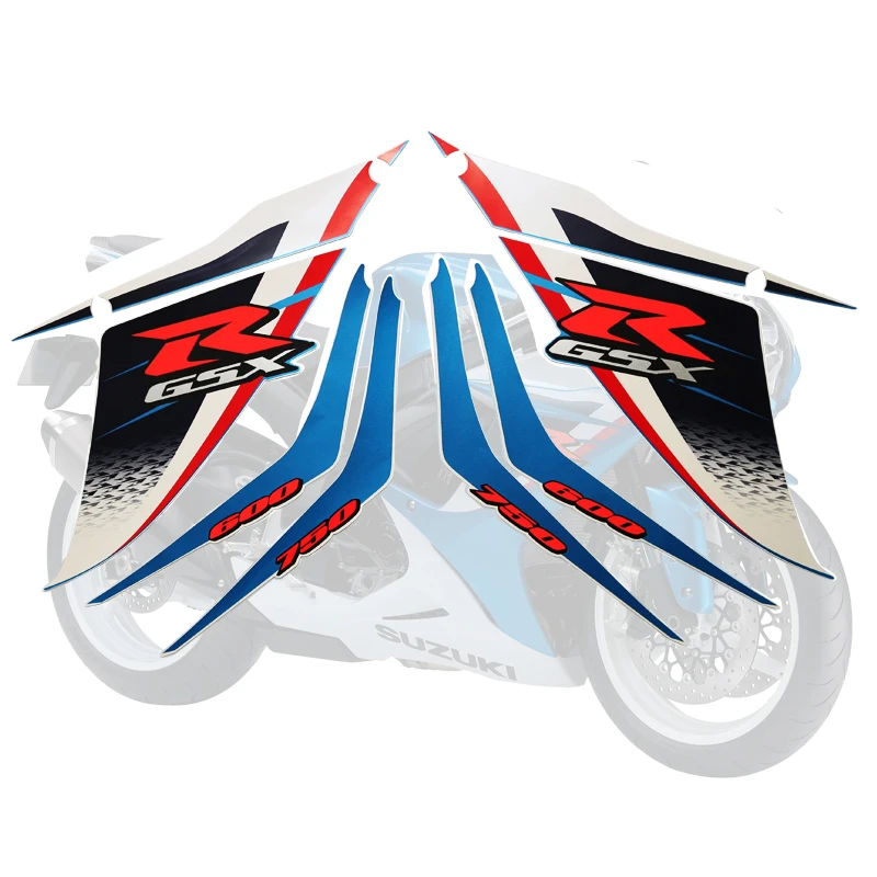 

Motorcycle Accessories Decal Sticker fit for suzuki GSXR600 GSXR750 gsxr600 750 2011 2012 2013 K11 Fairing Stickers