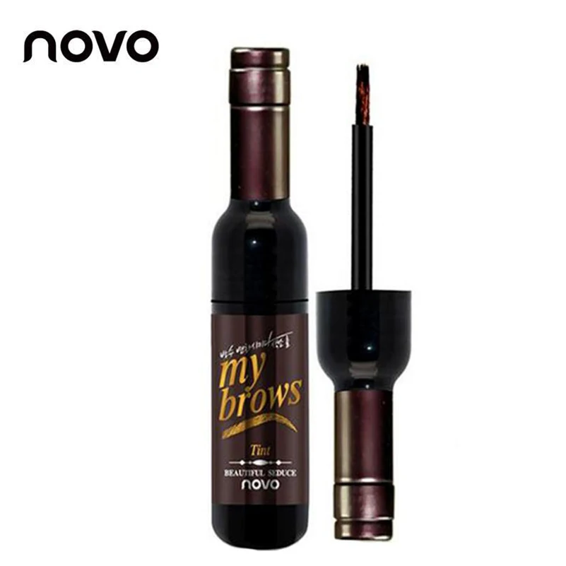 NOVO Eyebrow Gel Red Wine Tear And Pull Eyebrow Cream Peel Off