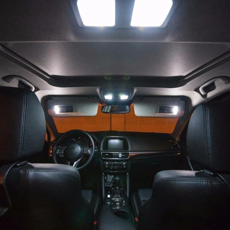 23 шт. светодиодные лампы для освещения салона автомобиля лампы комплект для BMW X5 E53 2000-2006 белый горячий