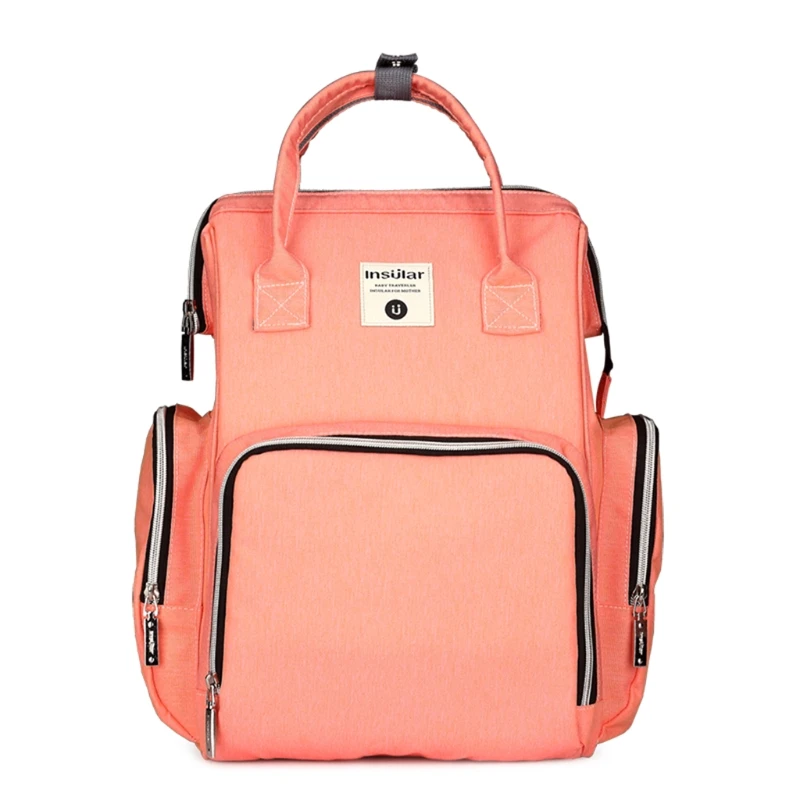 

Casual Multi-Function Mummy Diaper Backpack Large Capacity Nappy Women Travel Shoulder Bag