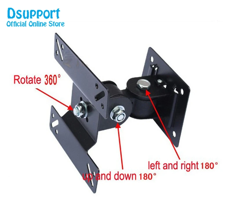 Настенный кронштейн F02 для ЖК телевизора 14 24 дюйма|wall mount monitor|lcd tv wallwall mounted brackets |