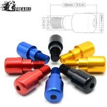 Высокое качество мотоцикл наконечники на руль ручка ручной бар заканчивается колпачки руля для MT-09 MT-10 FZ10 XJ6 2012 2011