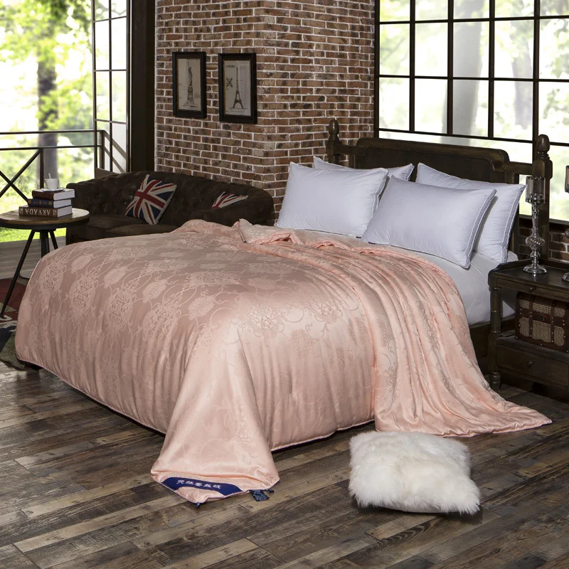 Pacific home quilt 100 silk fiber chinese silk comfortersilk