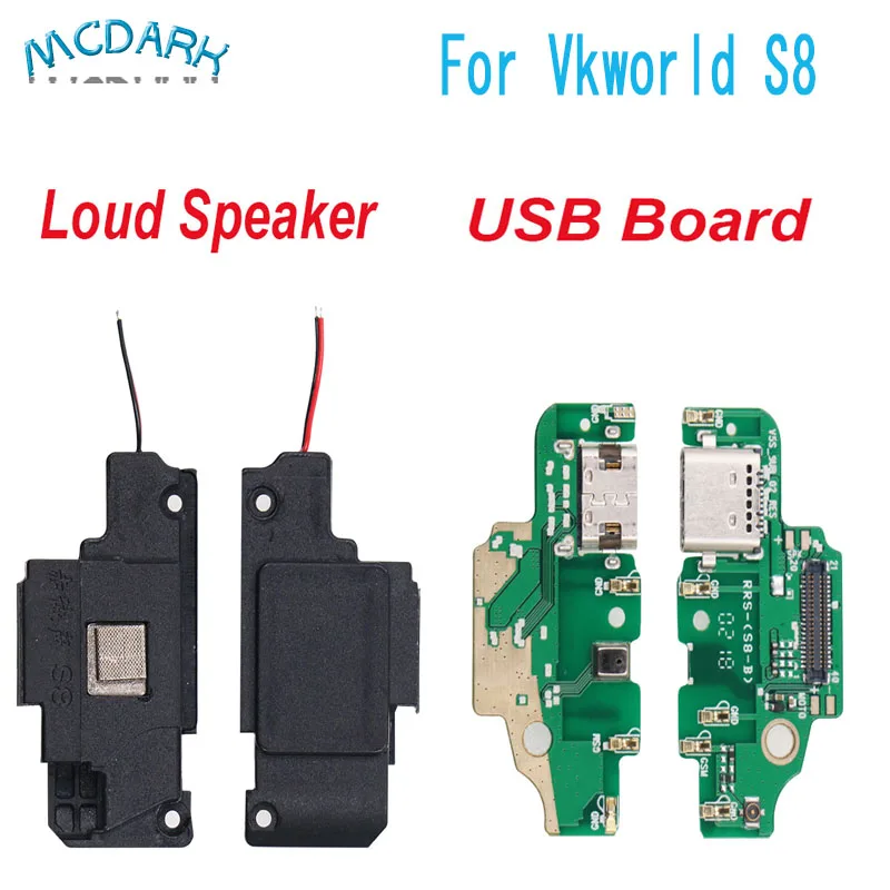 Для Vkworld S8 100% новая USB плата с зарядным портом и громким динамиком гибкий кабель