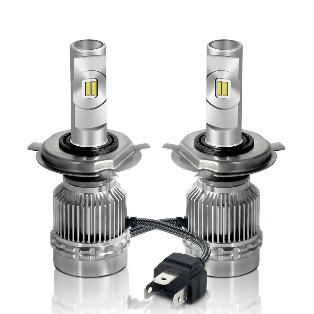 Meilleur R6 LED H4 H7 H11 H1 H3 9005 9006 HB4 Phare De Voiture Ampoules Réglable Faisceau 60 w 9000LM paire 6000 k Auto Lumière 12 v 24 v