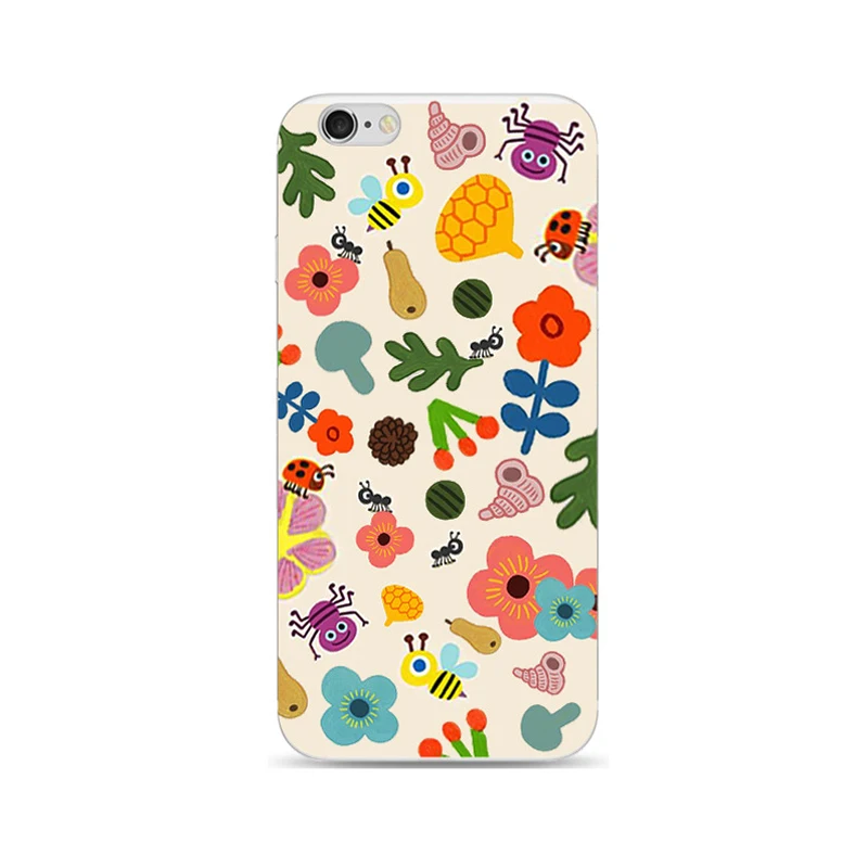2017 Fashion korea cartoon insect ladybug bee duck flower