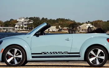 

Car Racing Word stripe 63'' Lower Door Panel Decal for Beetle Vinyl Side Sticker ZC971