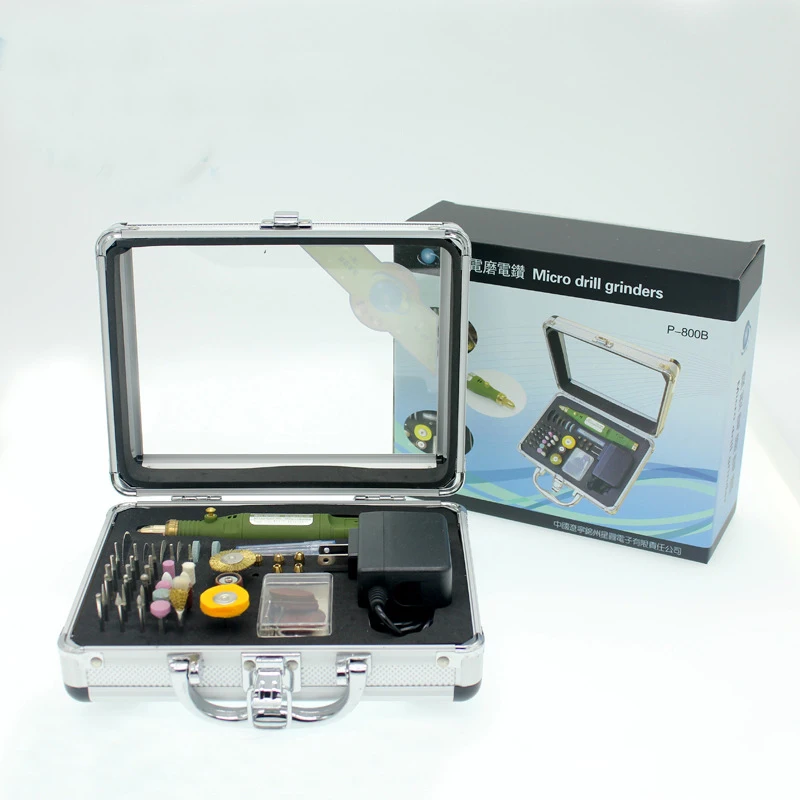 

5set Electric Tools,Mini Drill,carving burnish with 80/pcs Multifunction Engraving machine Electric mini set DC 18V FreeShipping