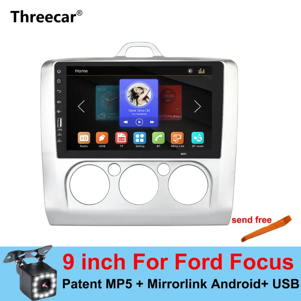 one Din Car Radio Multimedia Player 1024*600 Mirror Link Android For Ford Focus MT 2004 2005 2006-2008 2009 2010 2011 No Android one Din Car Radio Multimedia Player 1024*600 Mirror Link Android For Ford Focus MT 2004 2005 2006-2008 2009 2010 2011 No Android