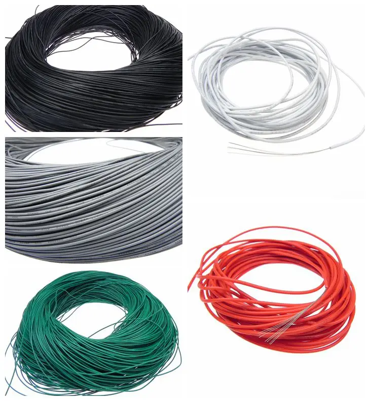 

PVC Insulated tinned copper electronic wire 28AWG 26*0.25 2.5mm UL1007 copper cable electrical wires