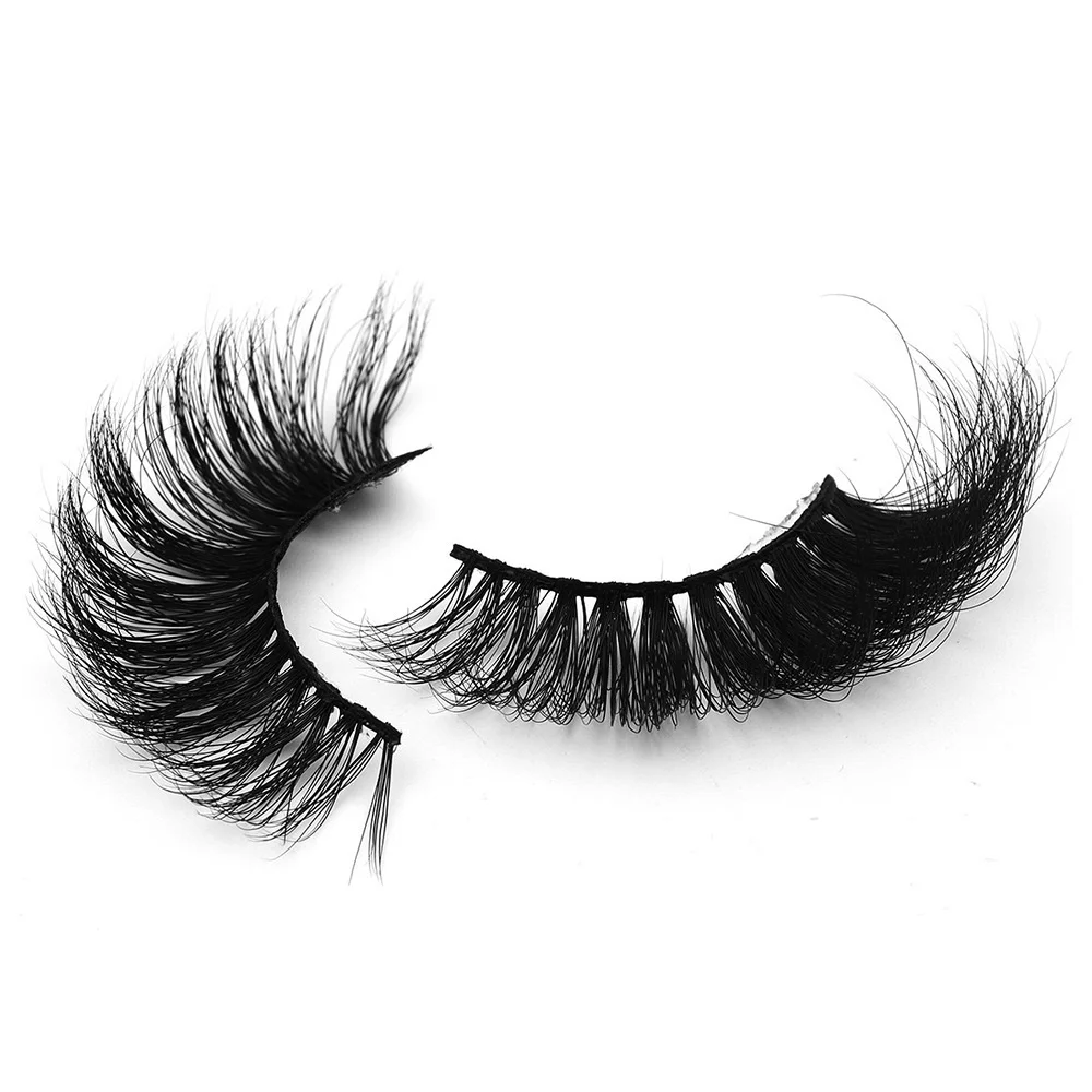 

LASHAP Siberia Handmade Thick Long Lashes Soft 5d Mink False Eyelashes Fluffy Wispy Eyelashes Extension Reusable Makeup Tool