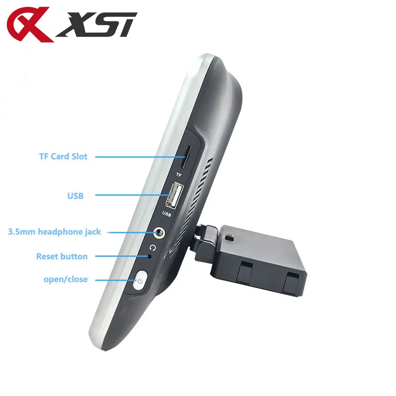 XST 10 6 дюймовый Android 6. 0 1 HD 1080P видео 3G WIFI Автомобильный подголовник монитор емкости