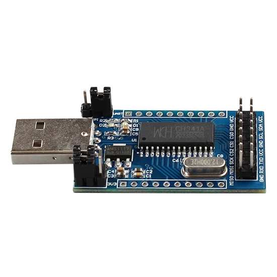 CH341A модуль USB к UART IIC SPI TTL ISP EPP/MEM параллельный порт конвертер | Электронные