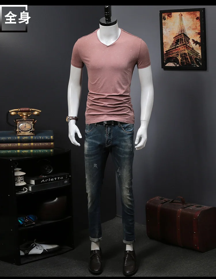 Men's Cotton Gradient T-shirt Fitness T Shirt Men 2018 Brand Clothing Hip Hop Tie Dye Tshirt Homme Crew Neck Tee Jerseys (17)