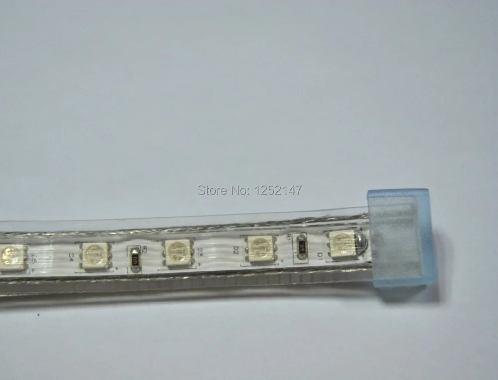 LED Strip End Caps/Cover for 220V 5050 RGB LED Strip. Accessories for LED Strip Easy to Install