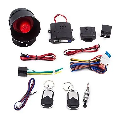 Anti Theft Device One way Car Protection Security Remote ON Alarm ACC