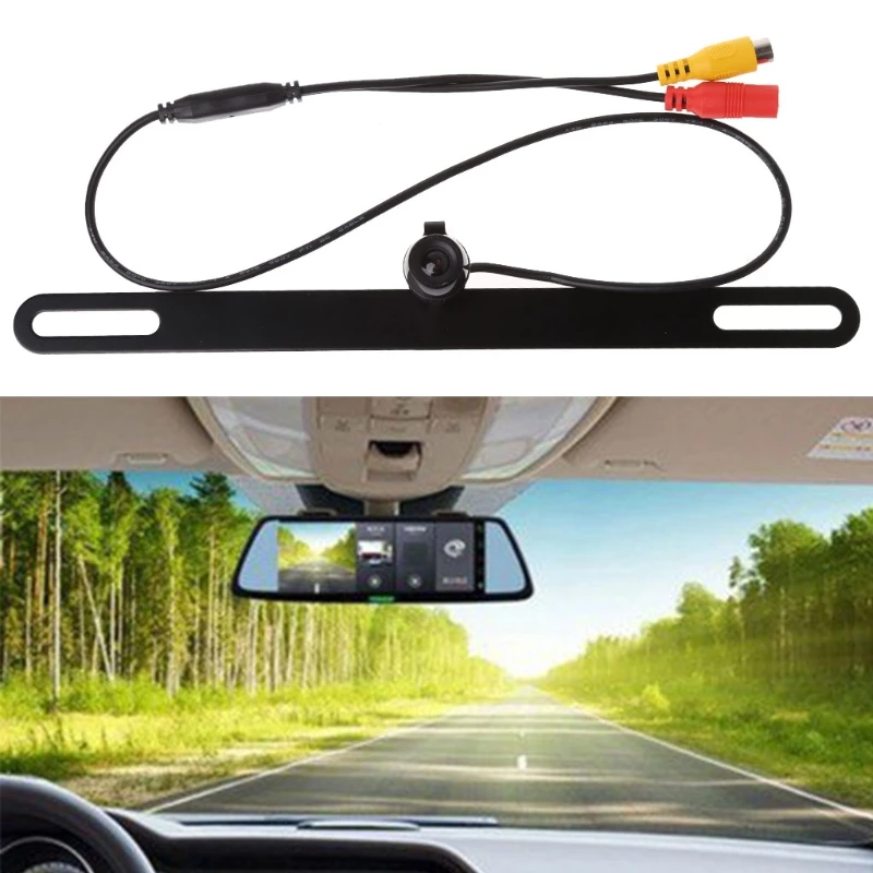 

Car Rear Reverse License Plate Parking Rearview Backup Camera For All Cars G6KC