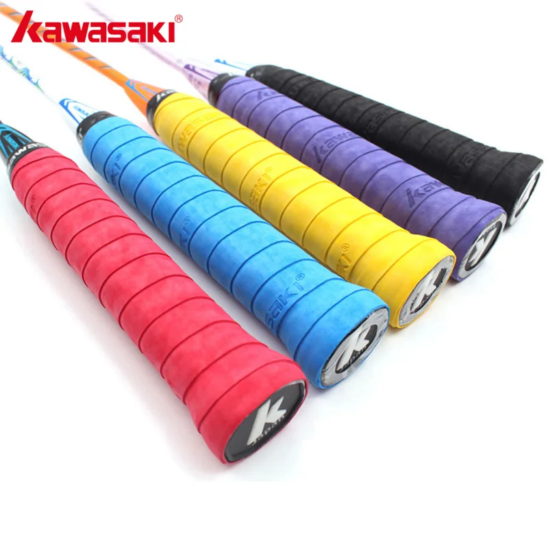 10 قطعة/الوحدة كاواساكي ماركة overgrips X29 العصابة مضرب تنس الريشة قبضة اليد الغراء الاكسسوارات اللون إرسال عشوائيا