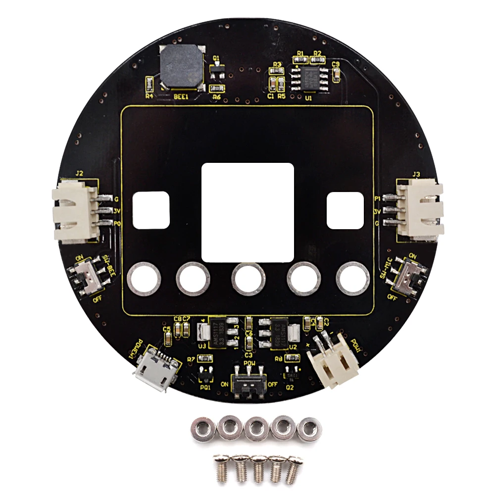 Keyestudio 6812 полноцветный RGB светодиодный кольцевой щит для Micro: bit|Интегральные