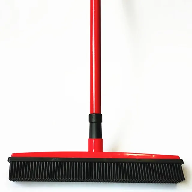 Rubber Broom Floor Cleaner Made Natural Rubber Multi Surface&Pet Hair