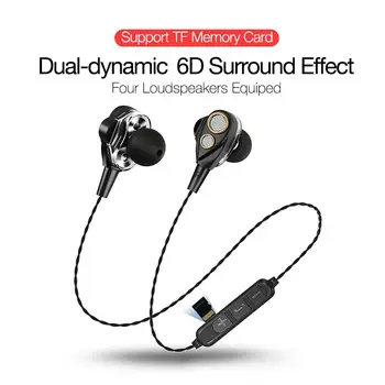 

TWISTER.CK Wireless Bluetooth Earphone Headphone For Phone Support TF Card Bluetooth Earphones Headphones With Microphone