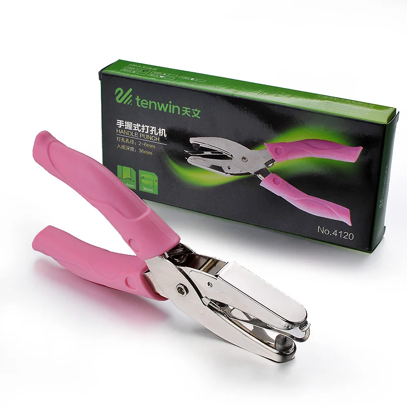 Download TENWIN DIY Handheld Paper Printing Card Cutter Hole Punch Kids Handmade Craft Office Home School ...