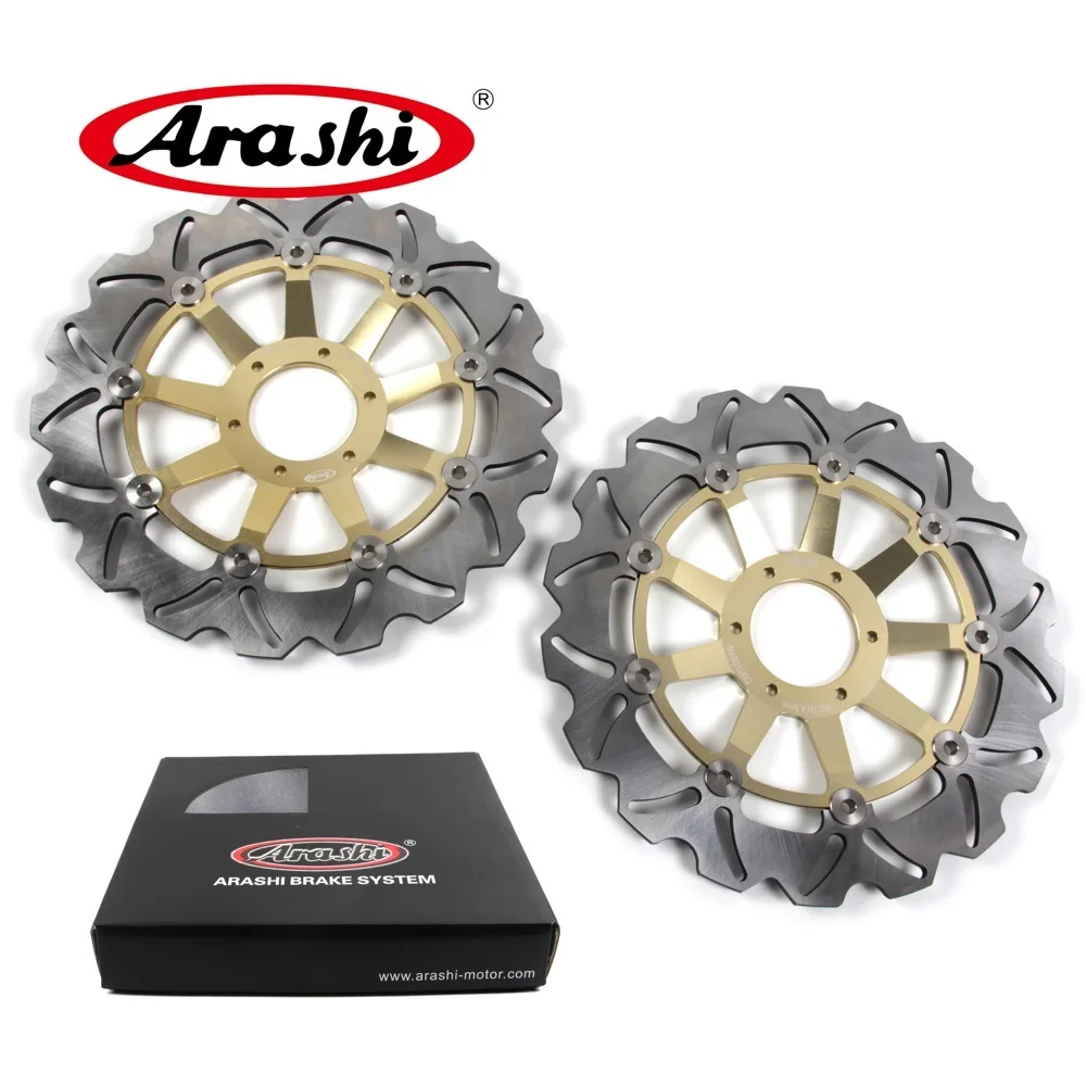 

Arashi 1 Pair For HONDA CROSSRUNNER 800 2011-2014 CNC Front Brake Disc Brake Rotors 2011 2012 2013 2014 VFR VTEC 800 CBR 900 RR