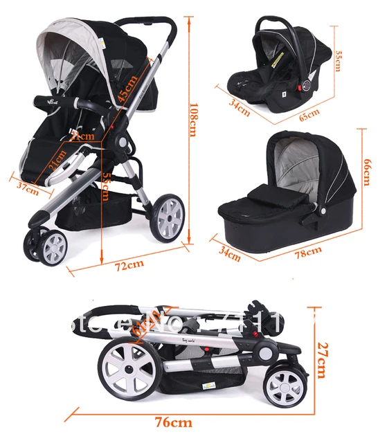 Domestic Luxury 3 In 1 Baby Car Trolley With Baby Crib&Baby Car Seat ... Domestic Luxury 3 In 1 Baby Car Trolley With Baby Crib&Baby Car Seat ...