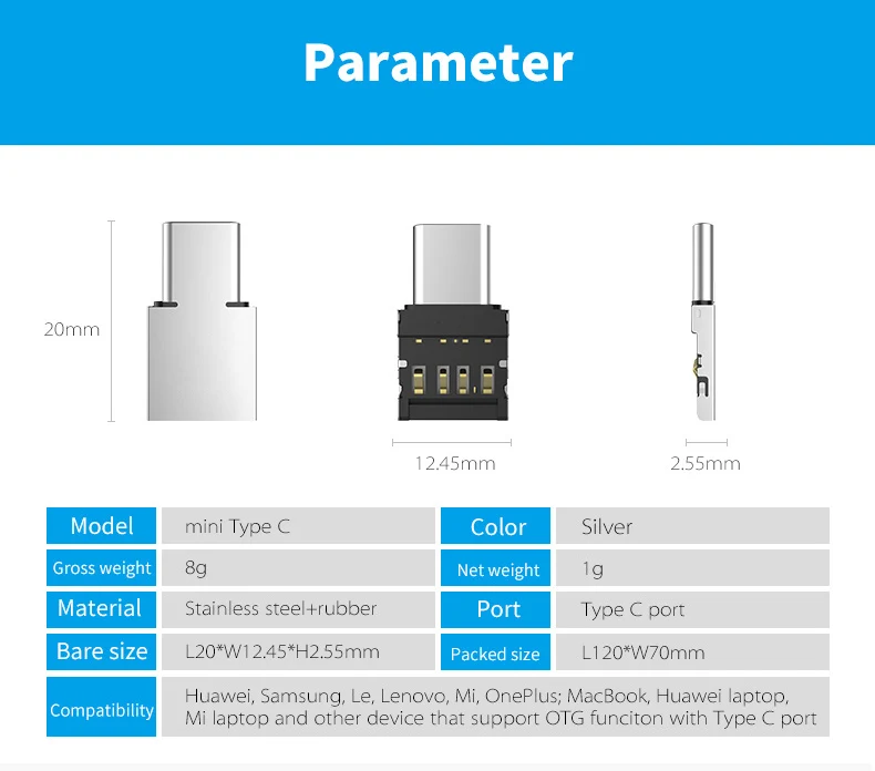 UTHAI C21 мини TYPE-C OTG адаптер USB в Тип C USB3.1 флэш-накопитель стать U диск