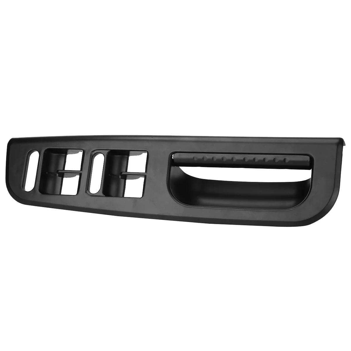 MAYITR Black Master Car Window Switch Control Panel Trim Bezel + Handle Trim Set For MK4