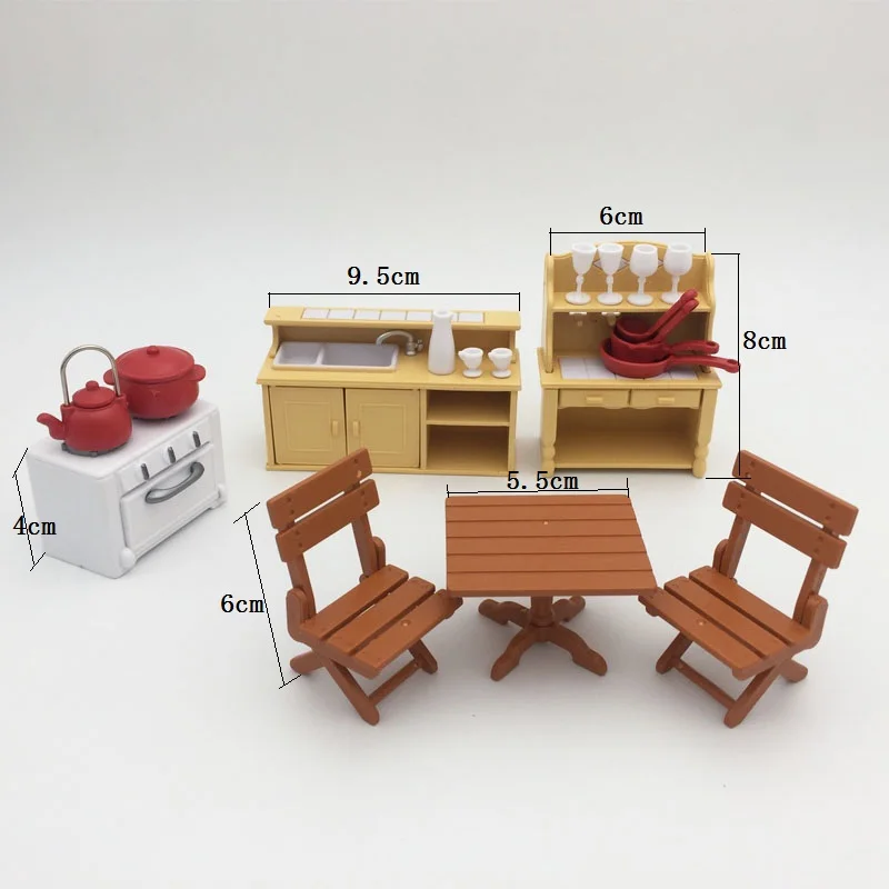دعوى ل Sylvanian الأسرة الرقم 1:12 بيت الدمية غرفة الطعام مجموعة ألعاب المطبخ البسيطة الأثاث DIY نتظاهر لعبة هدية عيد الميلاد دعوى ل Sylvanian الأسرة الرقم 1:12 بيت الدمية غرفة الطعام مجموعة ألعاب المطبخ البسيطة الأثاث DIY نتظاهر لعبة هدية عيد الميلاد