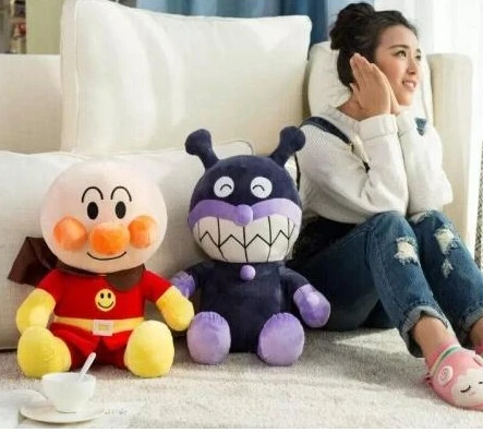 1pc 150cm Baikinman Anpanman font b cute b font plush doll coral fleece rest office cushion