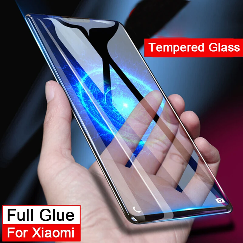 3d full Cover Tempered Glass redmi 4A 4X Full Glue Screen Protecter Curved Edge On Ksiomi