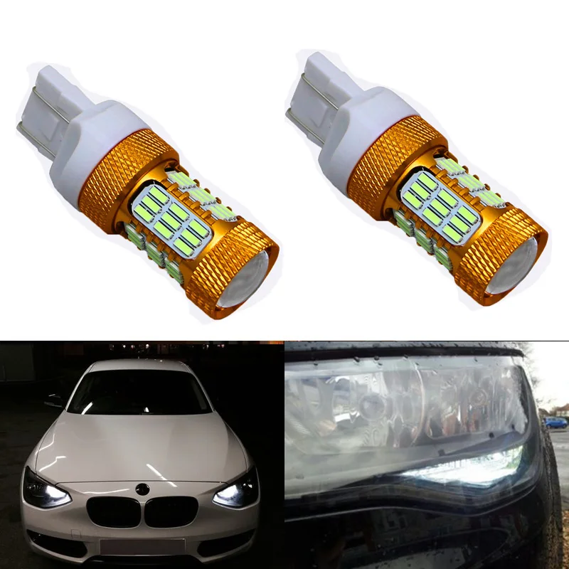 

2*T20 W21/5W LED Daytime Running Light/DRL Clearance Marker Lamp Replacement Bulb For Audi A1/A4L/Q3 For BMW 1 SERIES F20 F21