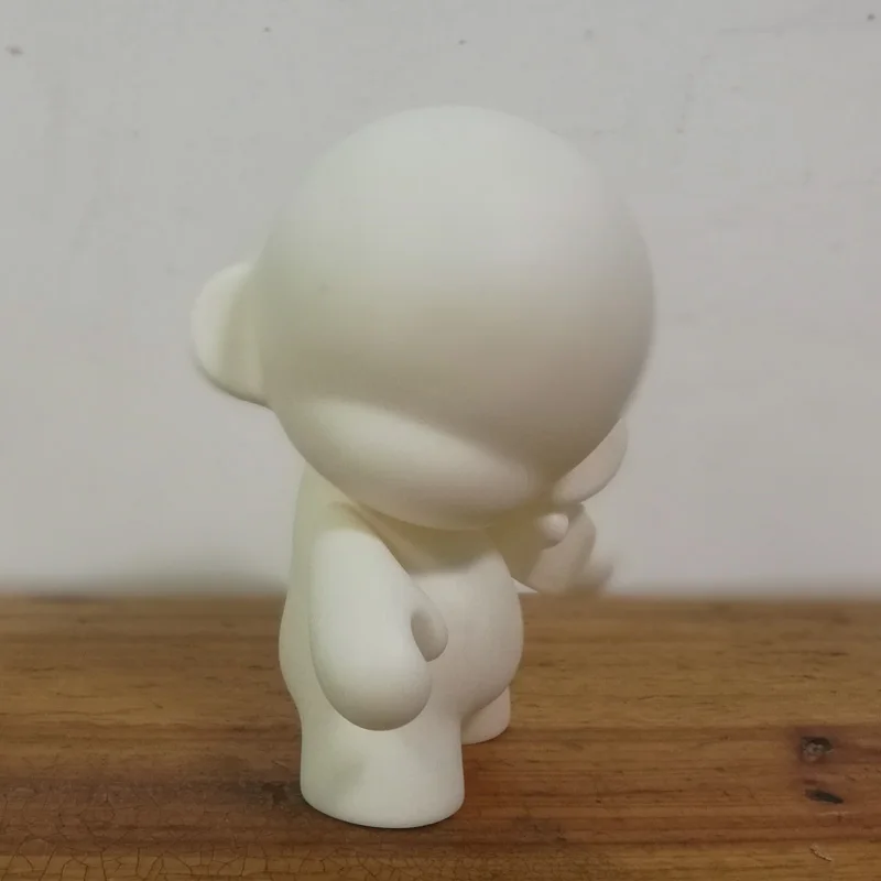 5pcs/set 6.5 inch Kidrobot Blank White DIY Mini Vinyl PVC Kid Doll Toy Figure Unpainted Doll Munny World Doll Toy2R 16cm H