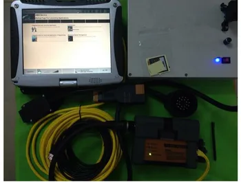 

B-M-W I COM A2+B+C diagnostic testing equipment automotive diagnostic tester With Panasonic CF-19 military Laptop
