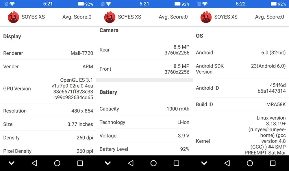RAM android ROM SOYES Face Google 32GB play sim Unlock 2GB ID Last 3GB 16GB 4G phone 3.0" Dual 6.0 discount small smartphone mobile mini xs 20 RAM android ROM SOYES 20